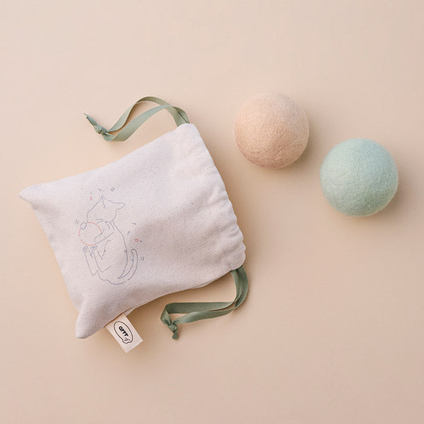 Macaron Cat Toy Ball | 100% natural New Zealand Wool