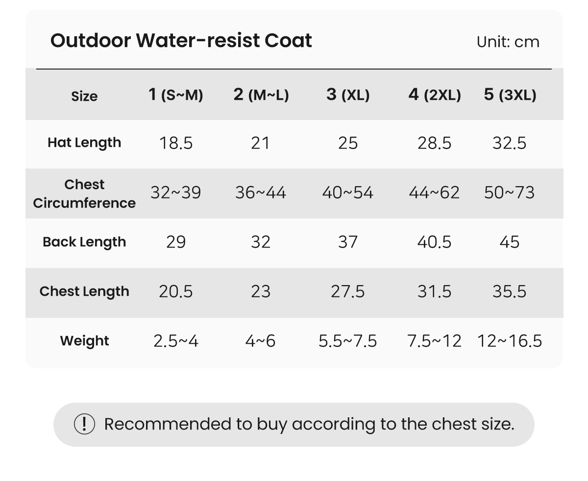 Outdoor Water-Resist Coat