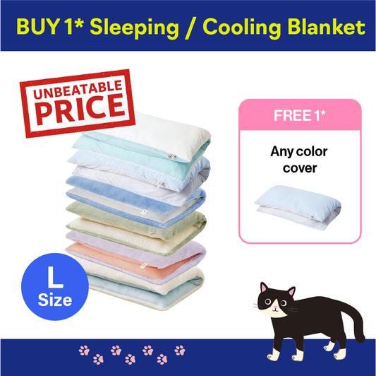 BUY Sleeping / Cooling Blanket get a FREE Blanket Cover (size L)