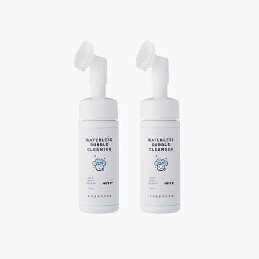 Waterless Bubble Cleanser 2-Bottle Set