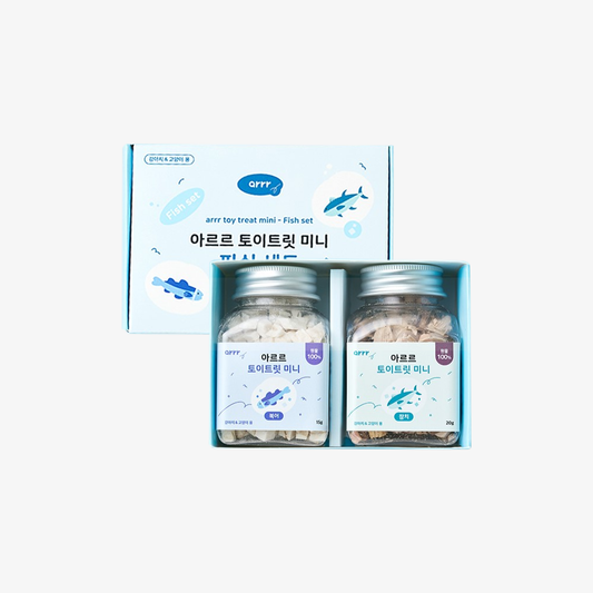 Freeze Dried Toy Treat Mini Fish Set