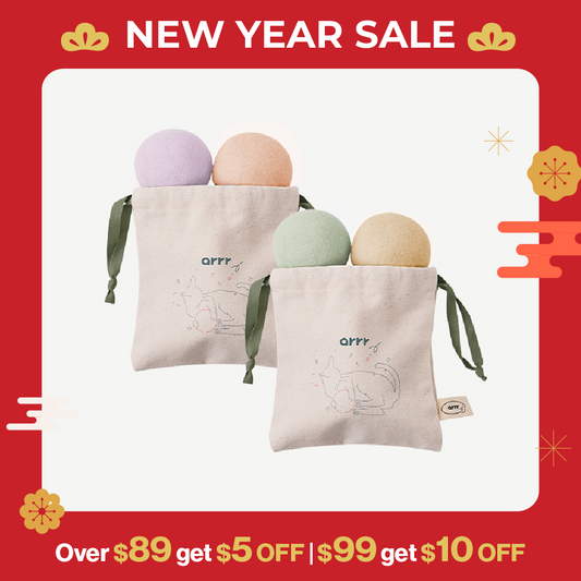 Macaron Cat Toy Ball | 100% natural New Zealand Wool